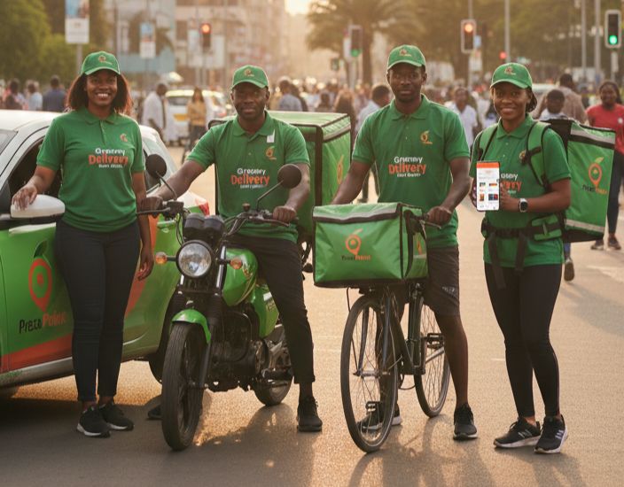 Onboarding a Prazi Point delivery rider